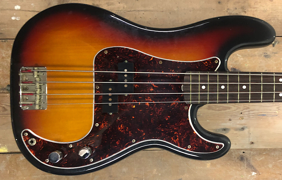 Squier by Fender JV Precision Bass guitar, made in Japan 1982