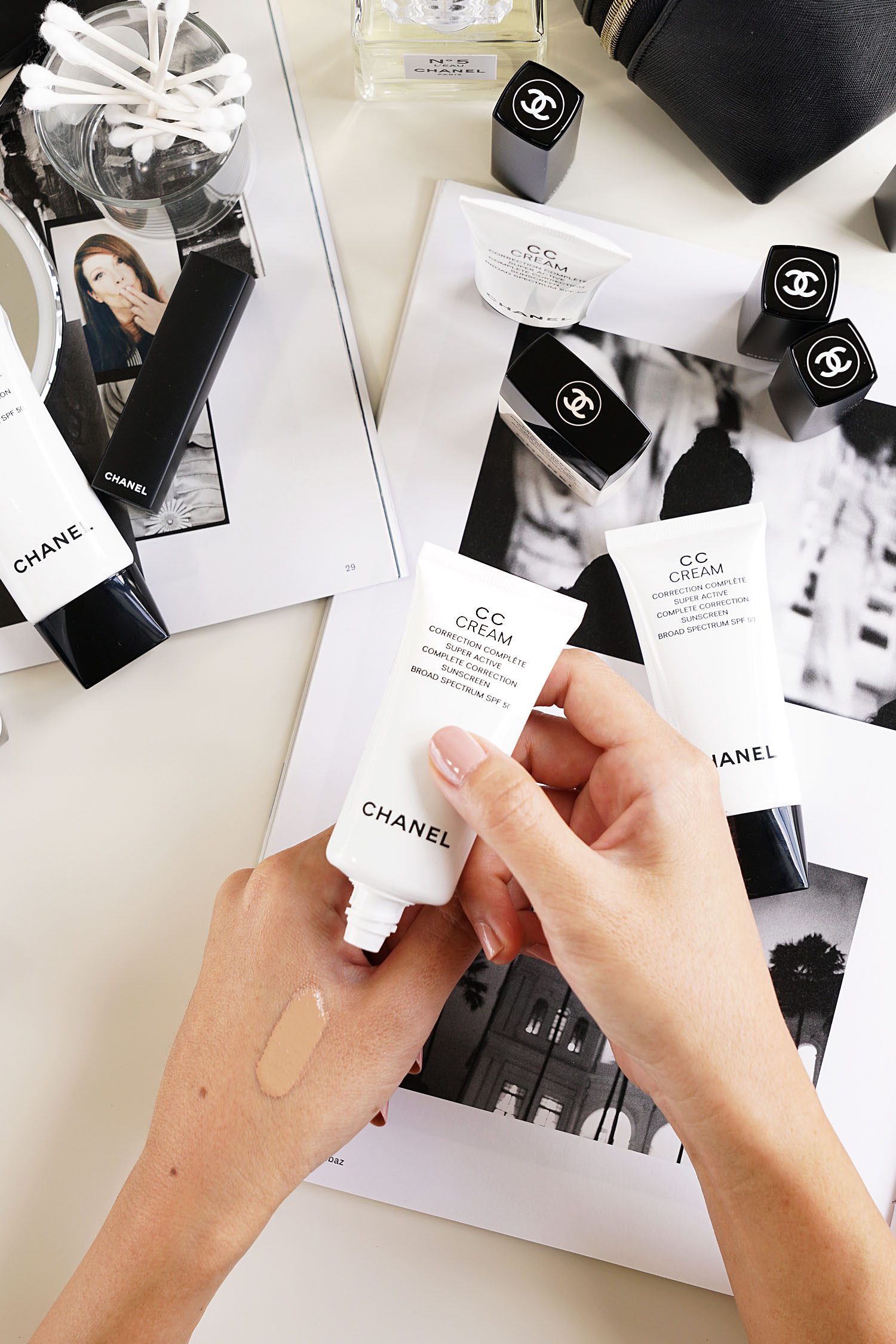 Chanel CC Cream SPF 50 Review + Swatches - The Beauty Look Book