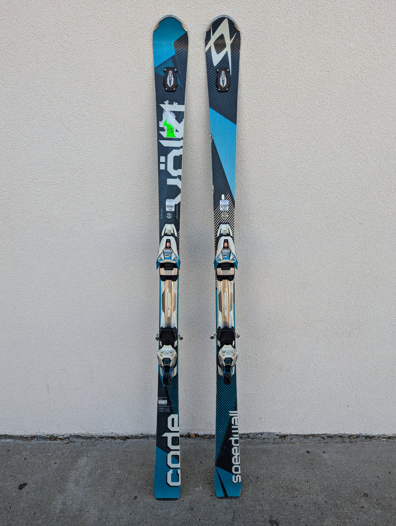 Volkl Code Speedwall Skis, 173cm, Marker R Motion Demo Bindings