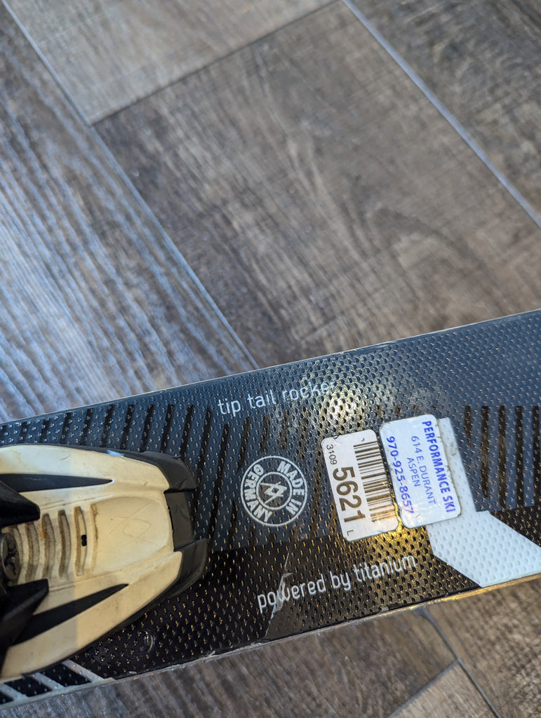 Volkl Code Speedwall Skis, 173cm, Marker R Motion Demo Bindings