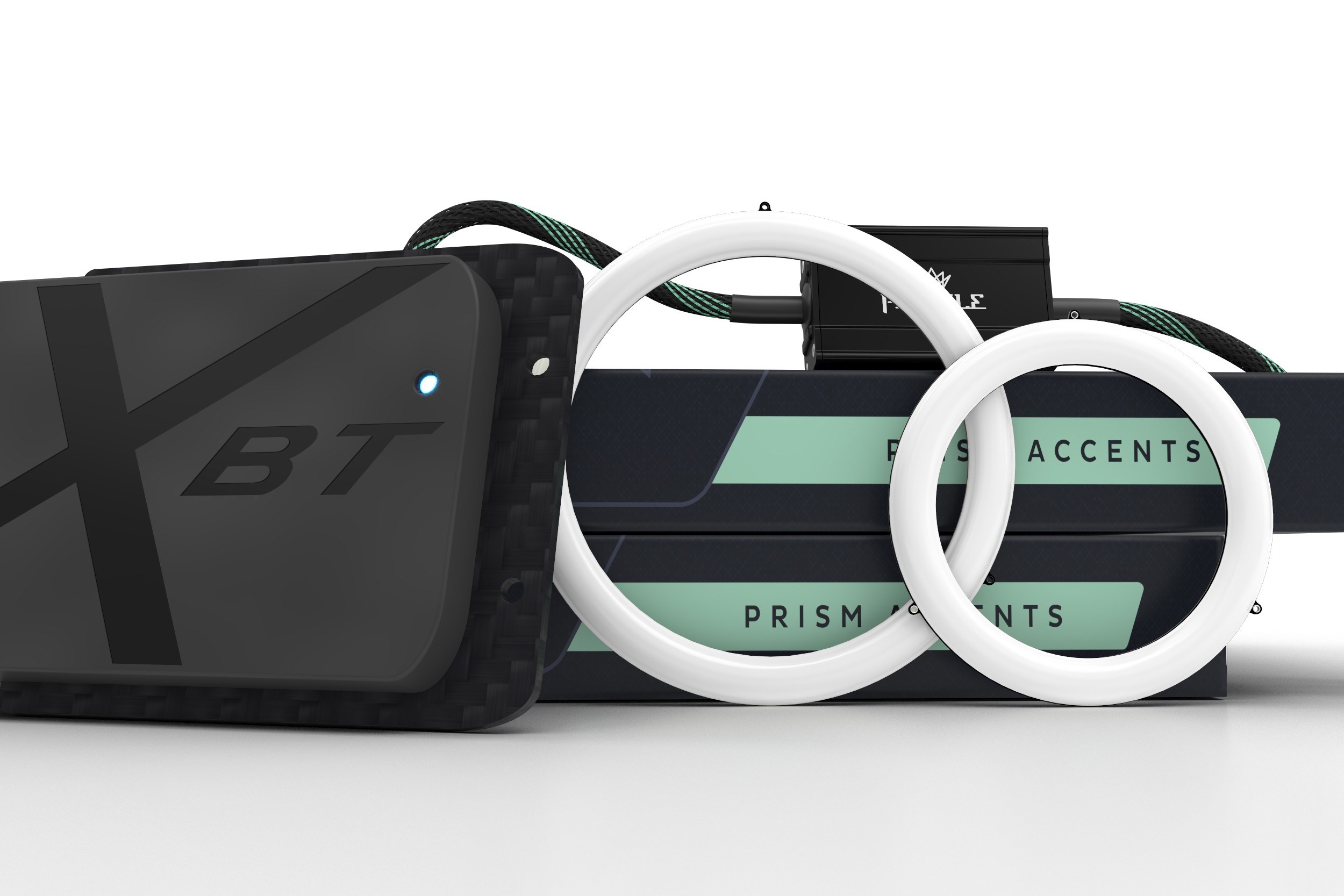 Kawasaki ZX-14 (06-11): Profile Prism Fitted Halos (RGB) - The HID