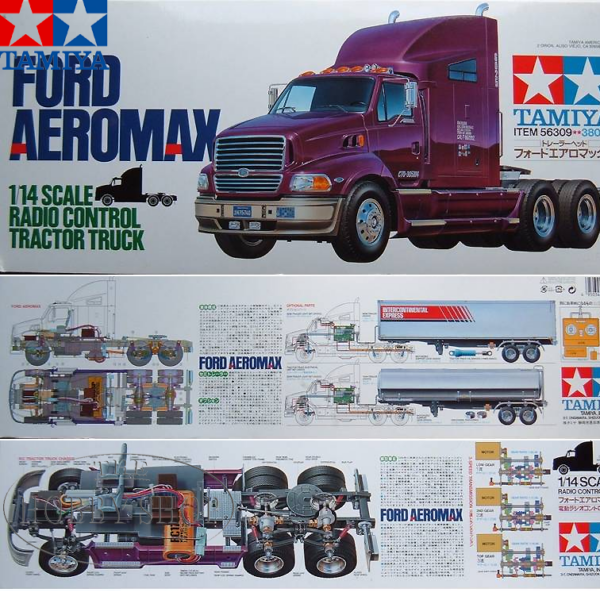 Tamiya 1/14 R/C Ford Aeromax Kit - The Hobby Shop