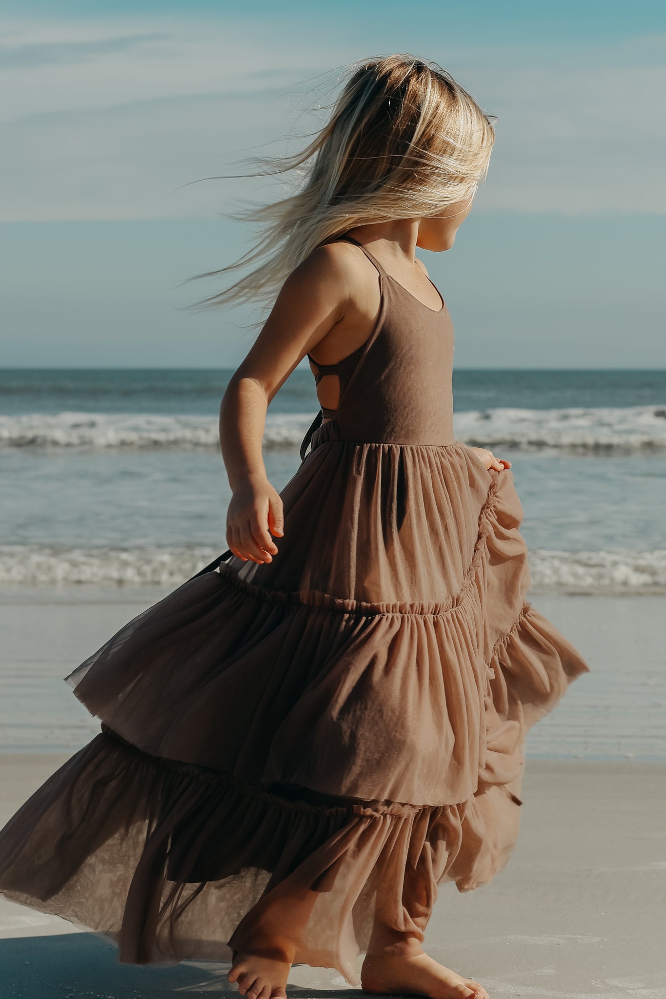 Wendy Dress (mocha tulle) – INDIE BLUE