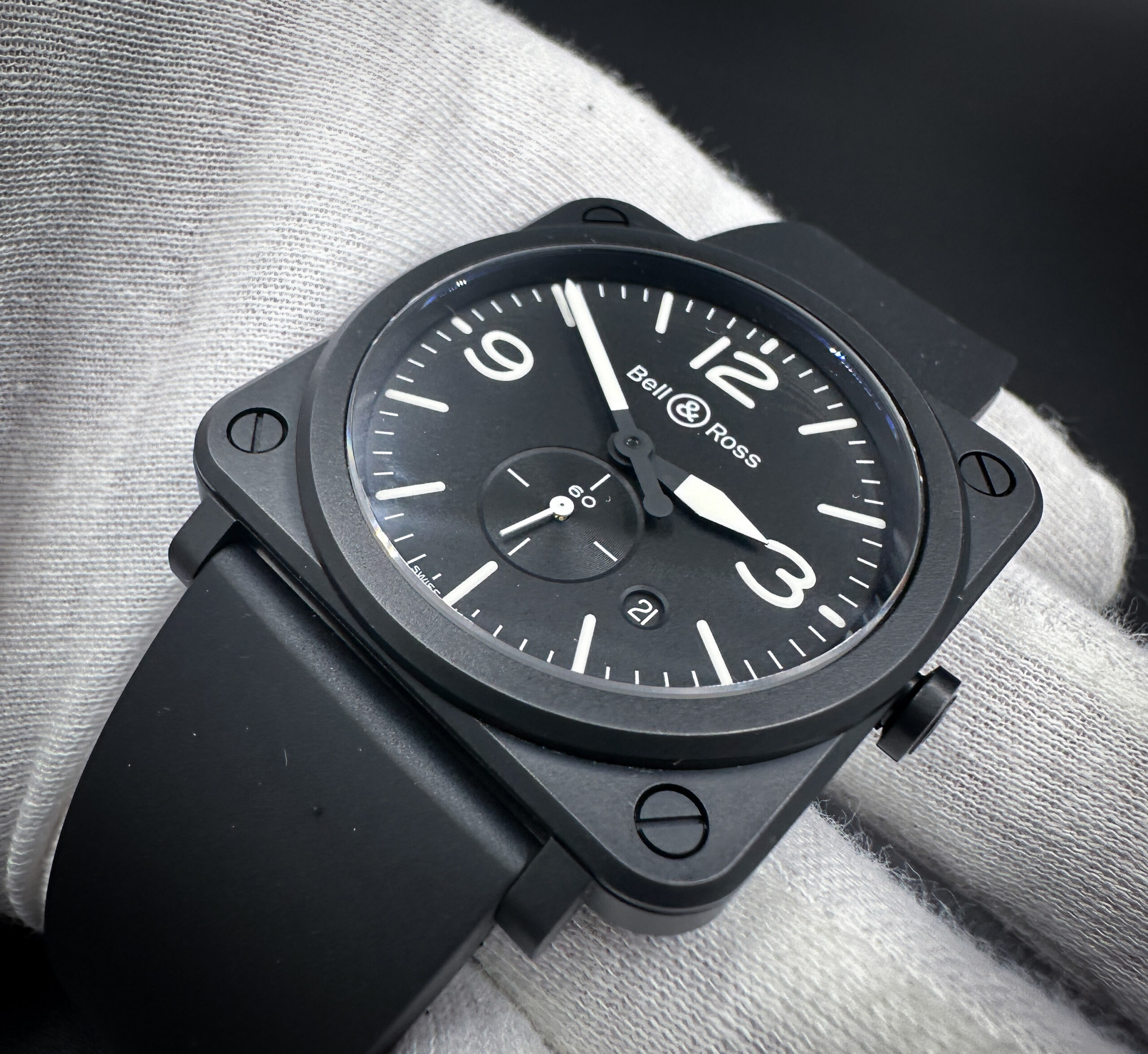 Bell & Ross BRS-64 CMBL - TheLaughterCollection.com