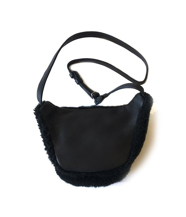 Aeta/DEER LEATHER WAIST POUCH S (SHEEP MOUTON)