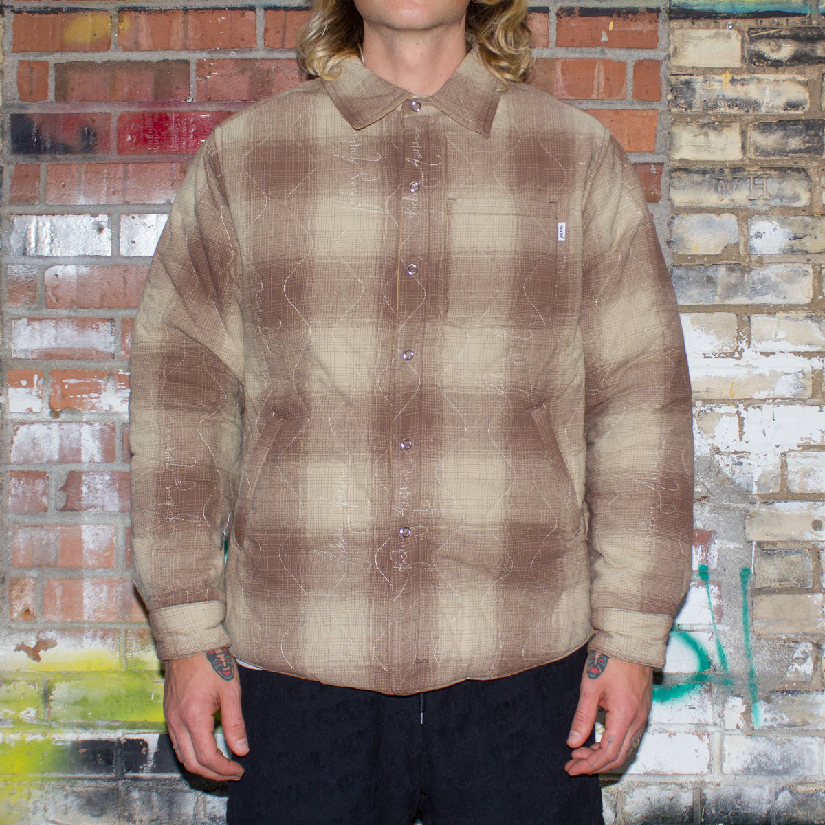 Lightweight Reversible Flannel Jacket – Premier