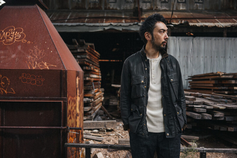 WAXED COTTON BMC JACKET - THE PRIVATE NOTE