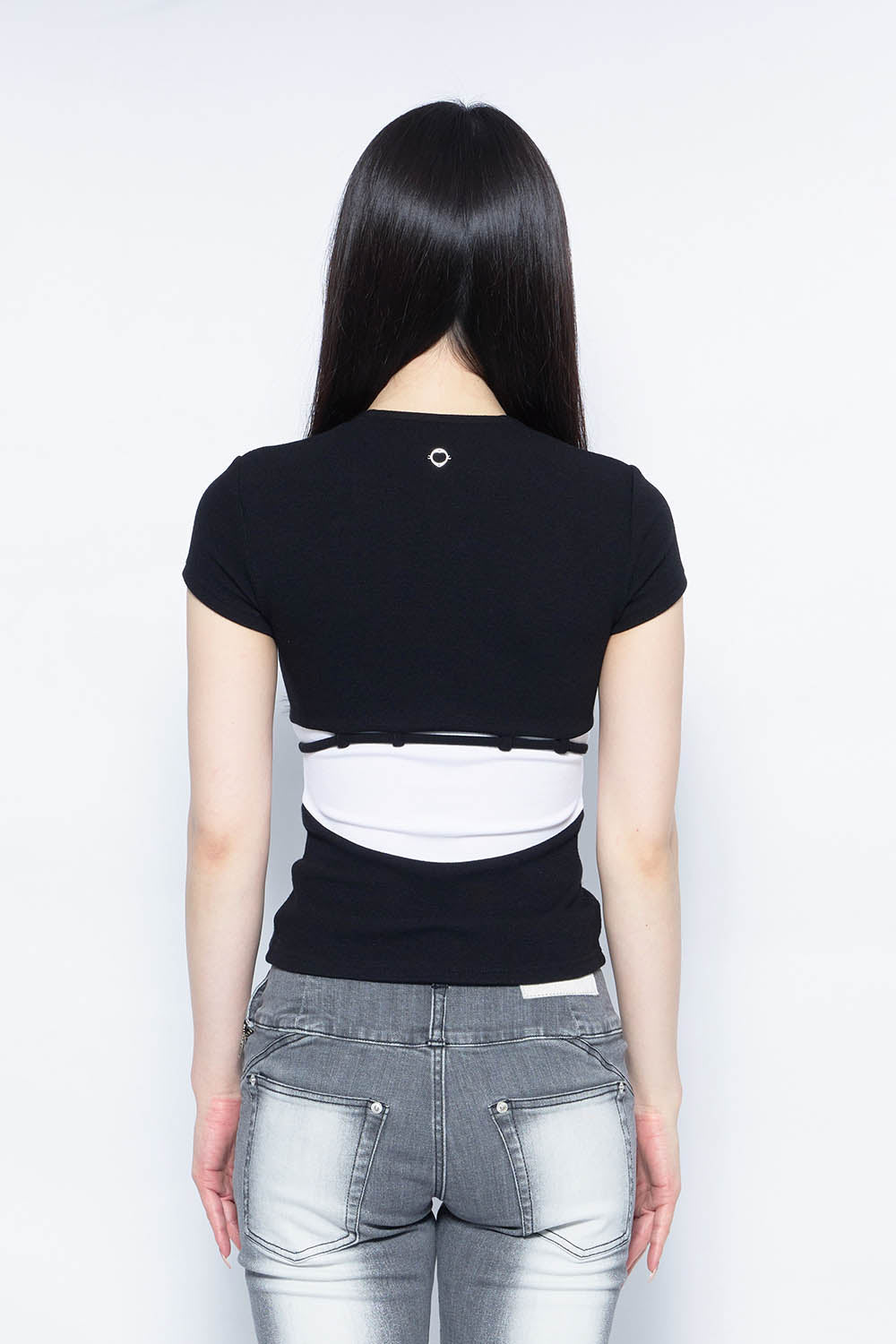 THEREDTHREAD / ザレッドスレッド】S symbol bicolor tops