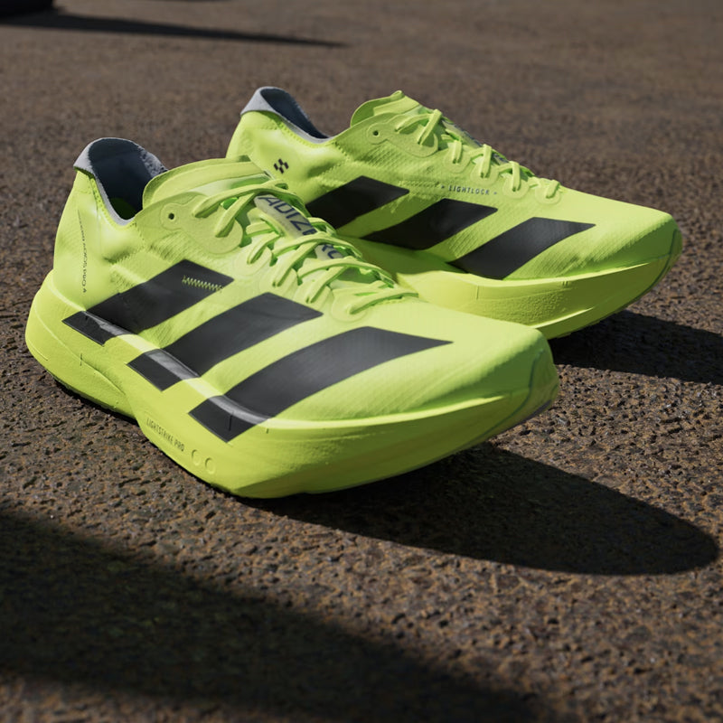 adidas Adizero Adios Pro 4 Men's Running Shoe - Lucid Lemon/Core