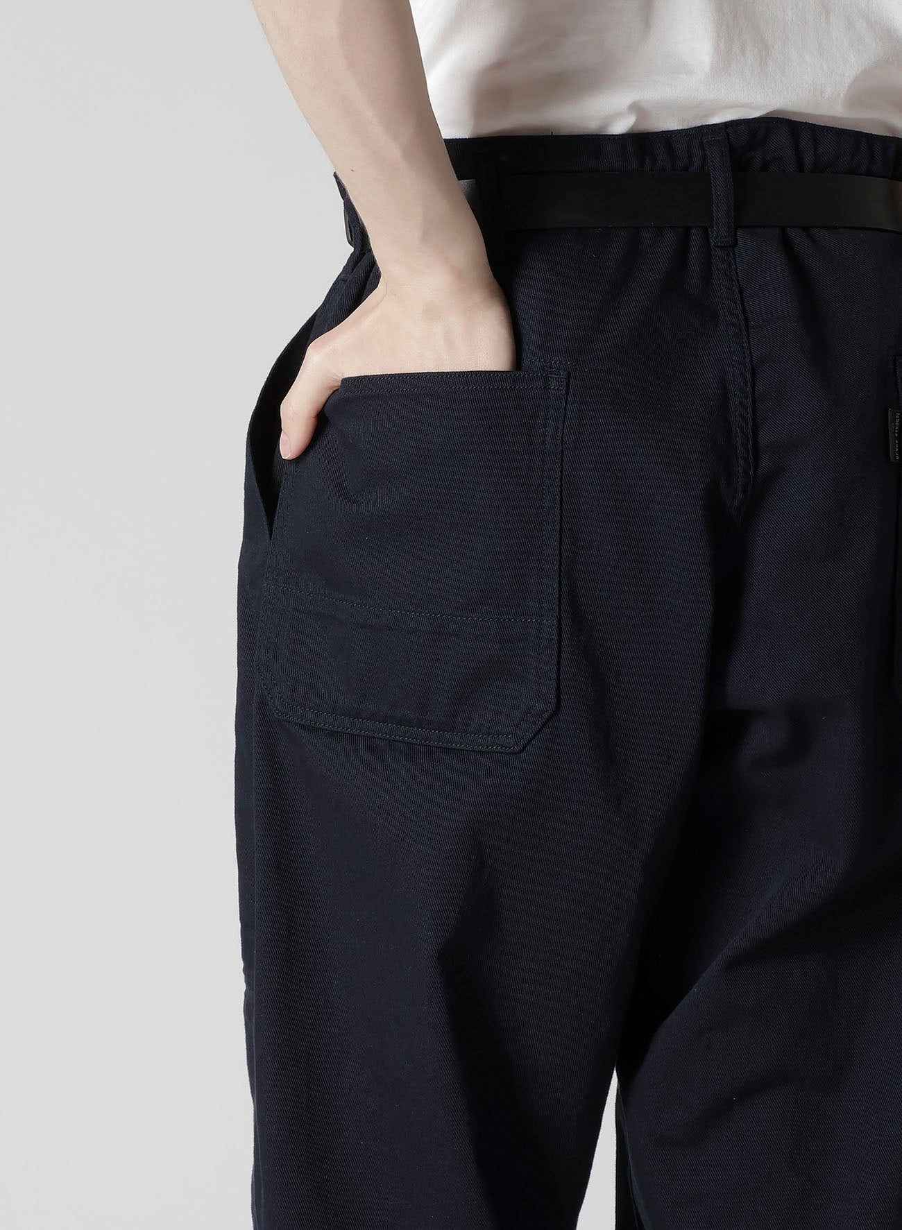 BLACK SCANDAL KATSURAGI HEM ZIP PAINTER PANTS – THE SHOP YOHJI
