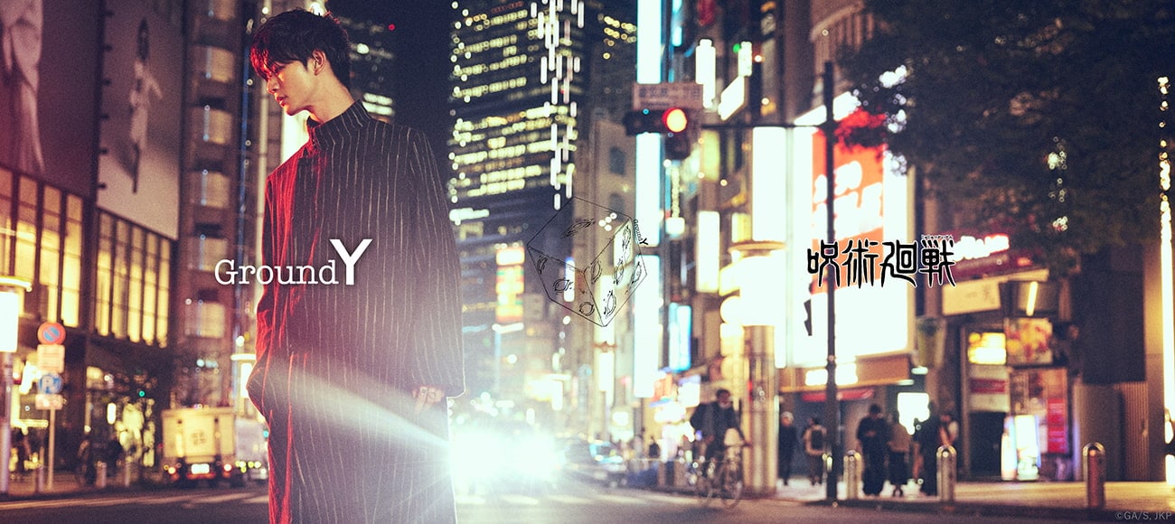 Ground Y × JUJUTSU KAISEN Collaborate Collection SHOP YOHJI YAMAMOTO