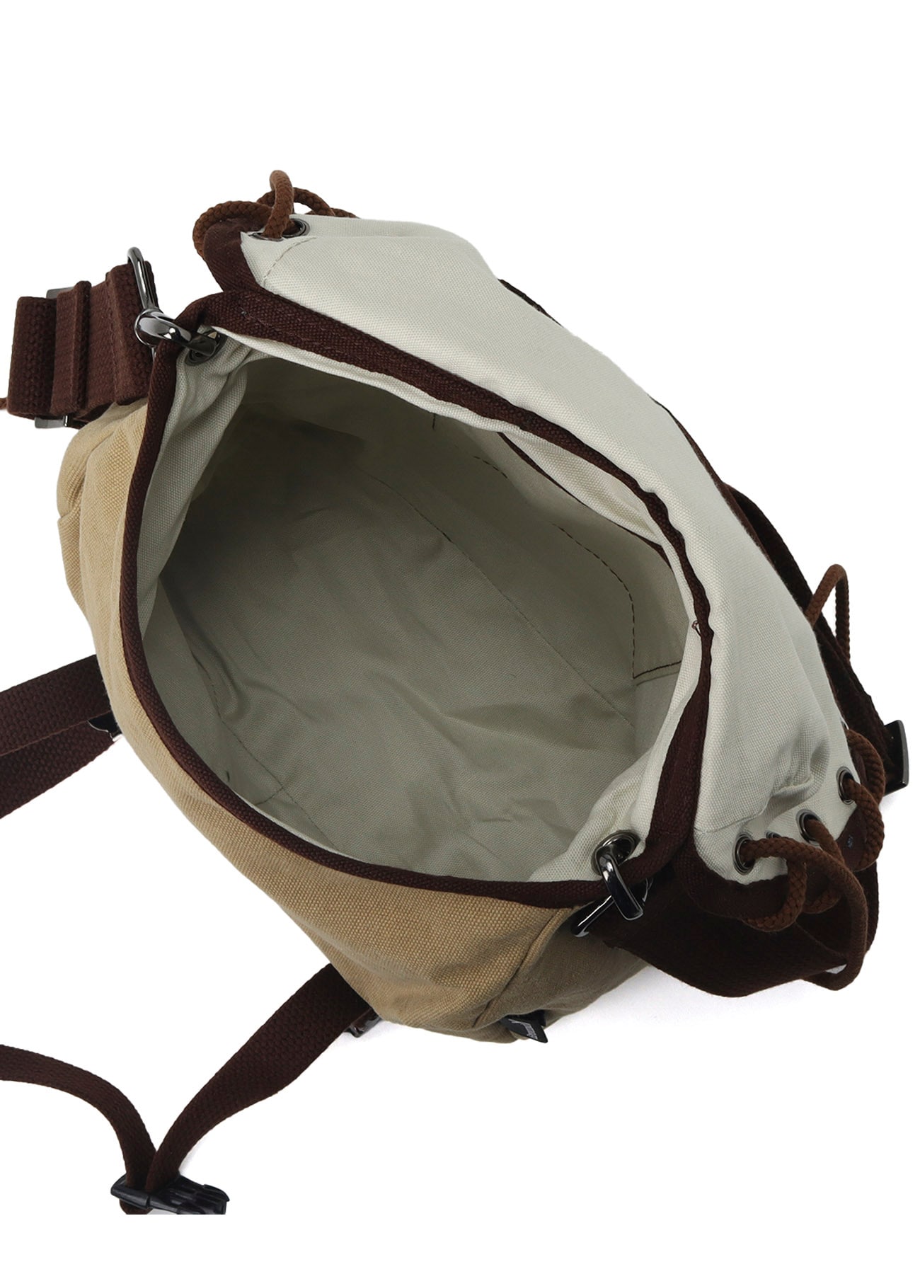 CANVAS SHOULDER BAG(FREE SIZE BEIGE): Soldes｜THE SHOP YOHJI YAMAMOTO