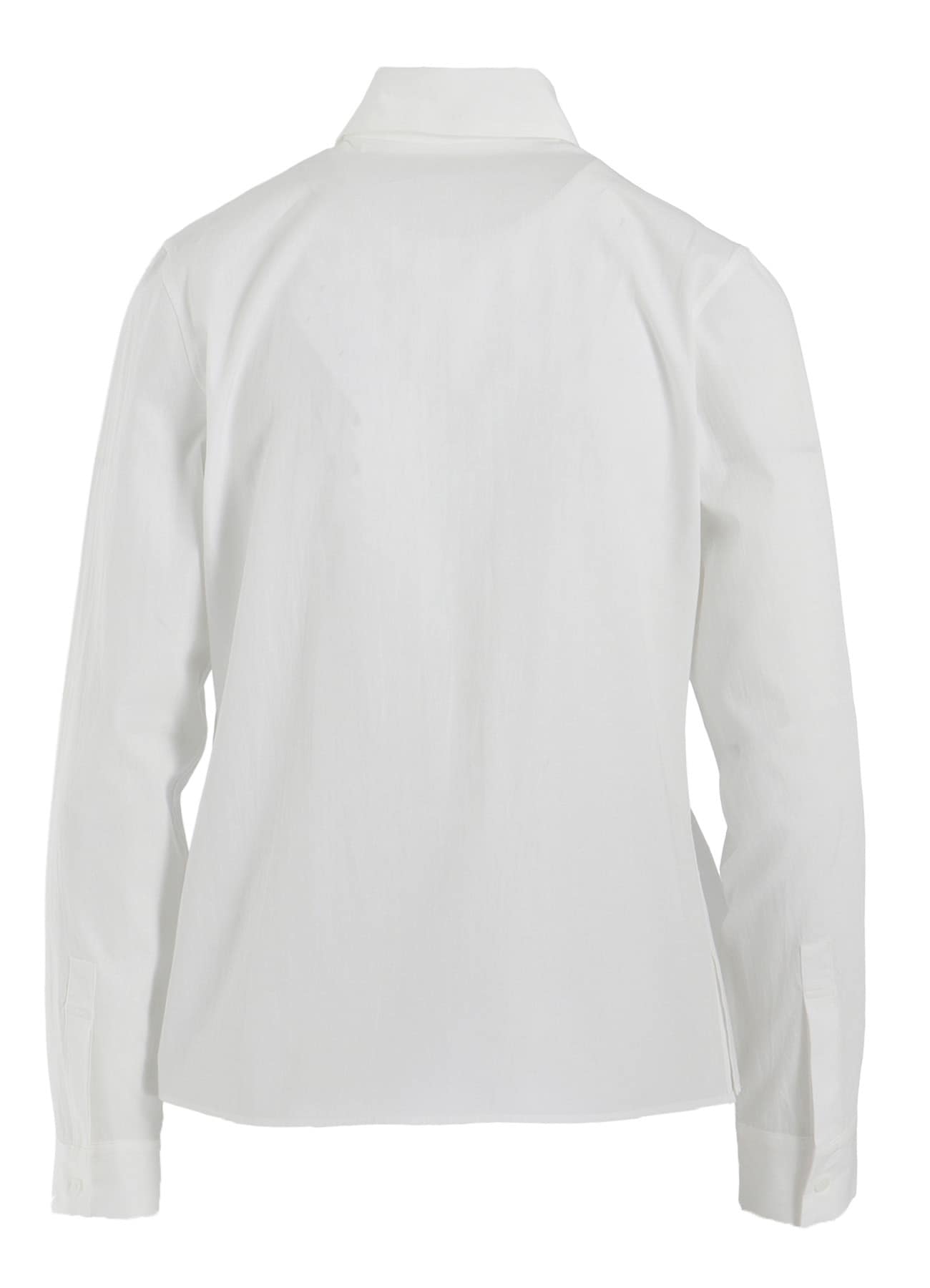 COTTON BROAD R FRONT PINTUCK BLOUSE(XS Off White): Vintage