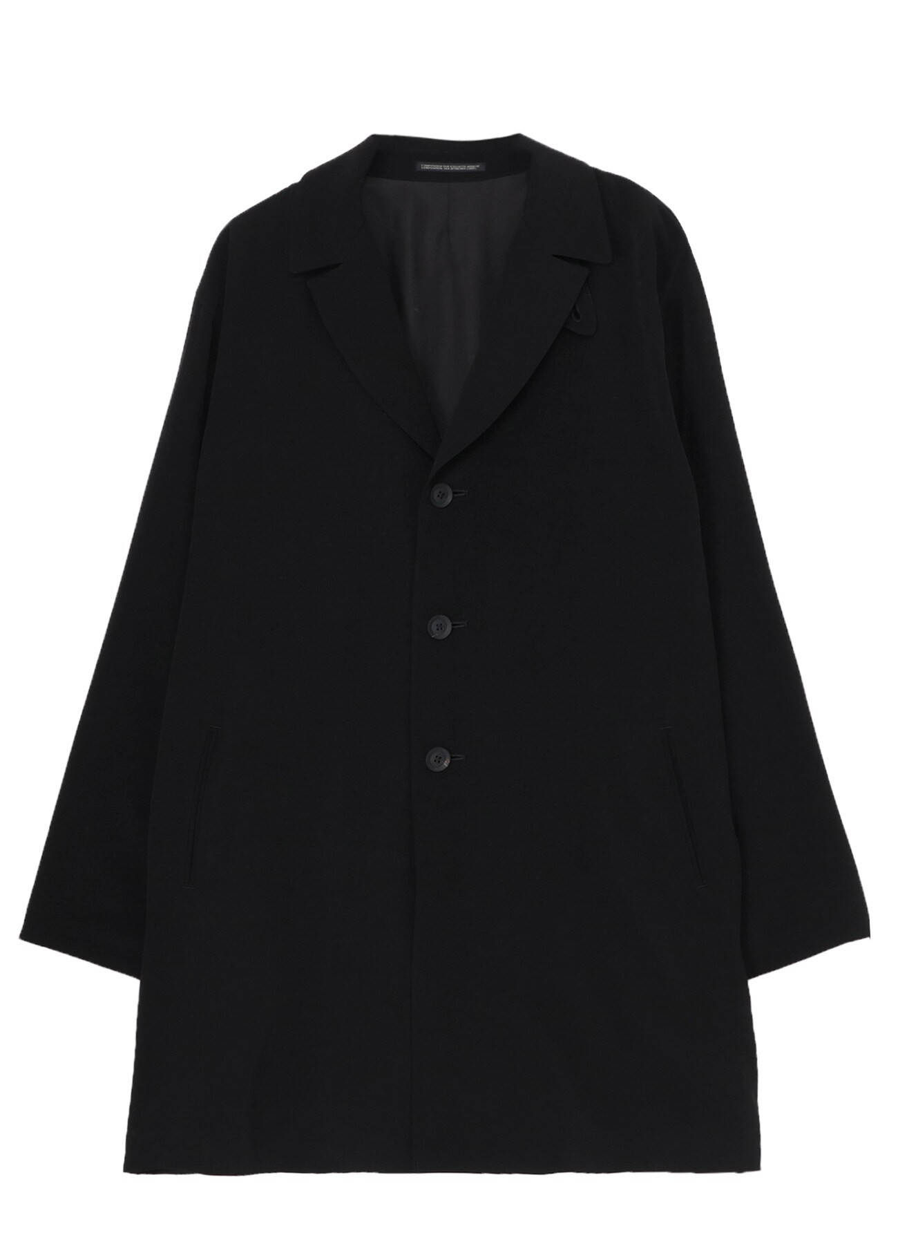 Ta TUXEDO 3 BUTTONS JACKET(S Black): Yohji Yamamoto POUR HOMME
