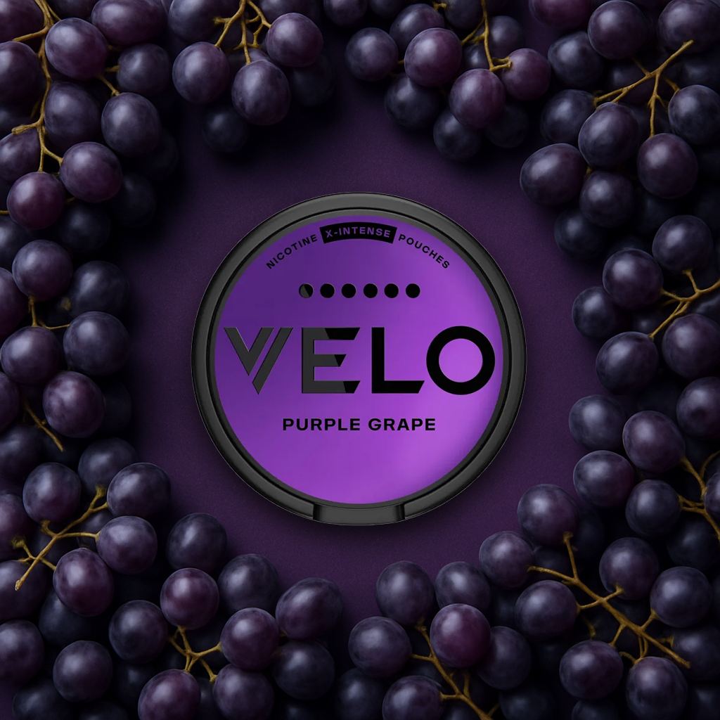 Buy VELO Purple Grape Nicotine Pouches | UK Free Delivery – The
