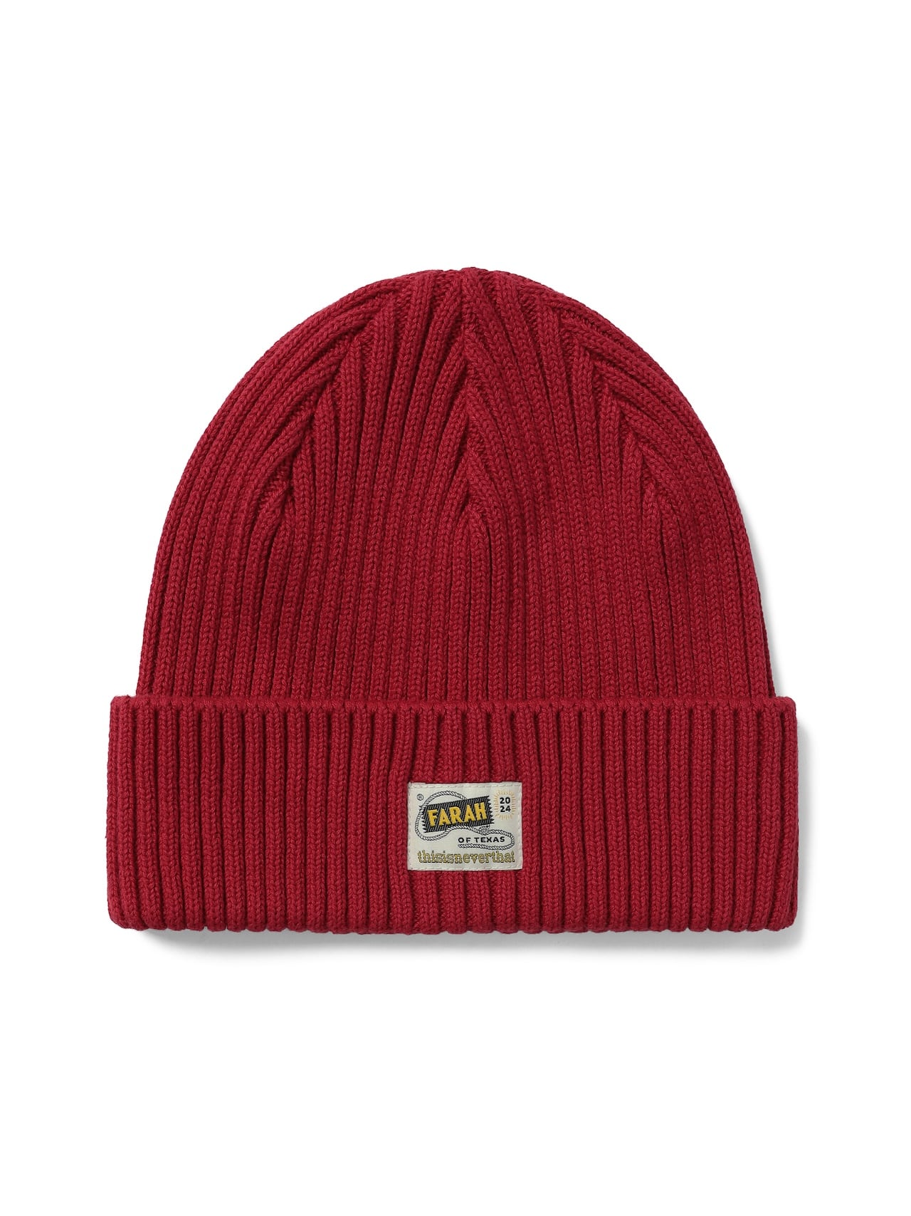 TNT FARAH Ribbed Beanie – thisisneverthat® JP