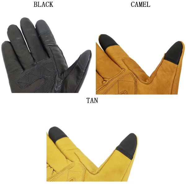 正規取扱店 Schott (ショット) 4970044 WINTER ZIP LEATHER GLOVE