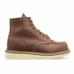 Red Wing Men's 6-Inch Classic Moc 8849 Black Prairie Leather - Tip