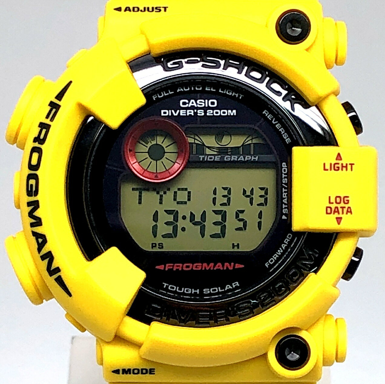 楽天市場】g-shock フロッグマン イエロー（駆動方式（腕時計
