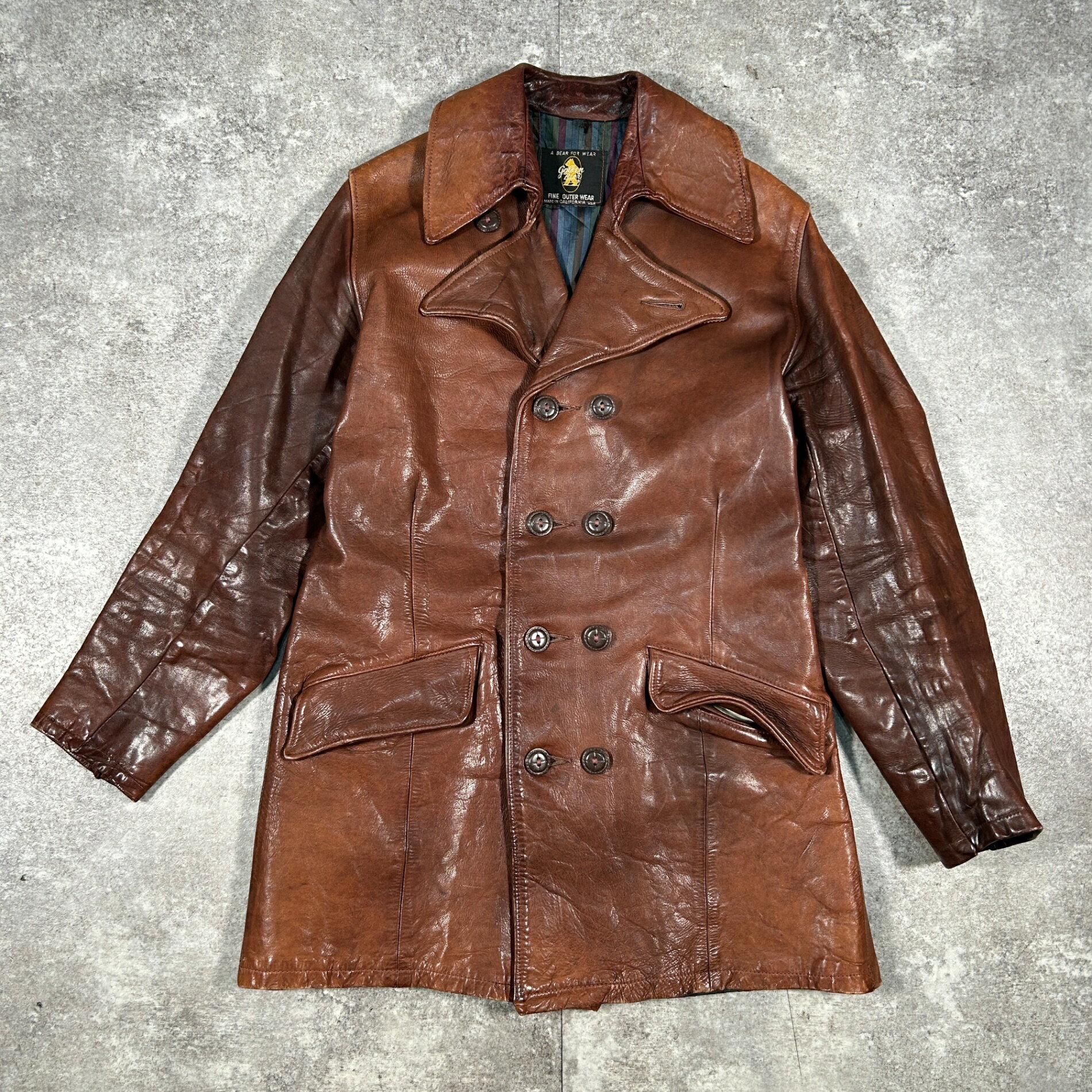 楽天市場】golden bear レザージャケット（メンズファッション）の通販