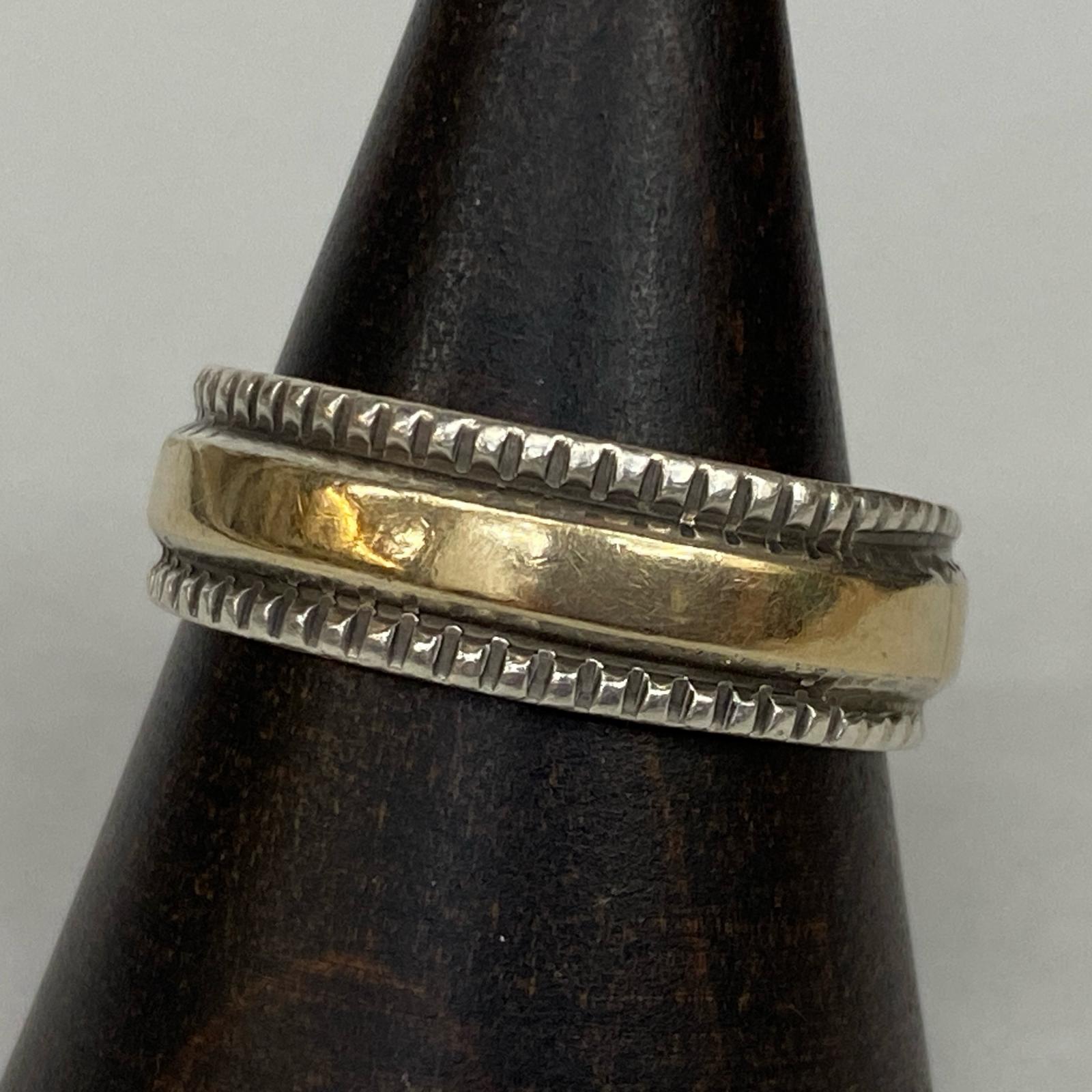 ブルースモーガン】 リング 24号 スターリングシルバー 14k 美品