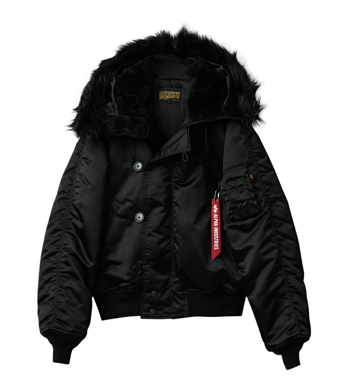 楽天市場】alpha industries n2b short waist parkaの通販