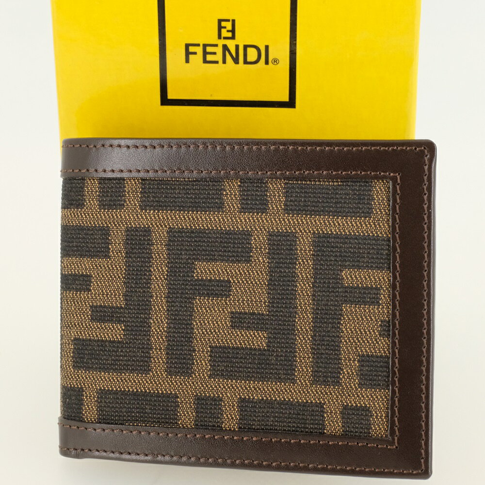 楽天市場】fendi ズッカ柄 二つ折り財布の通販