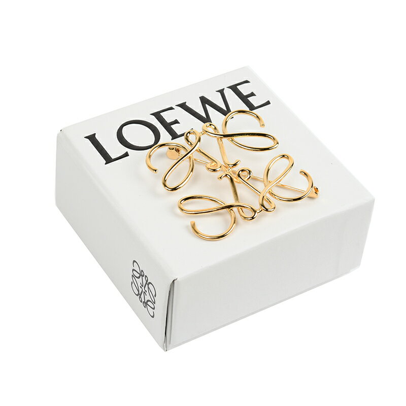 楽天市場】LOEWE ロエベ アナグラム ブローチ（ブローチ｜レディース