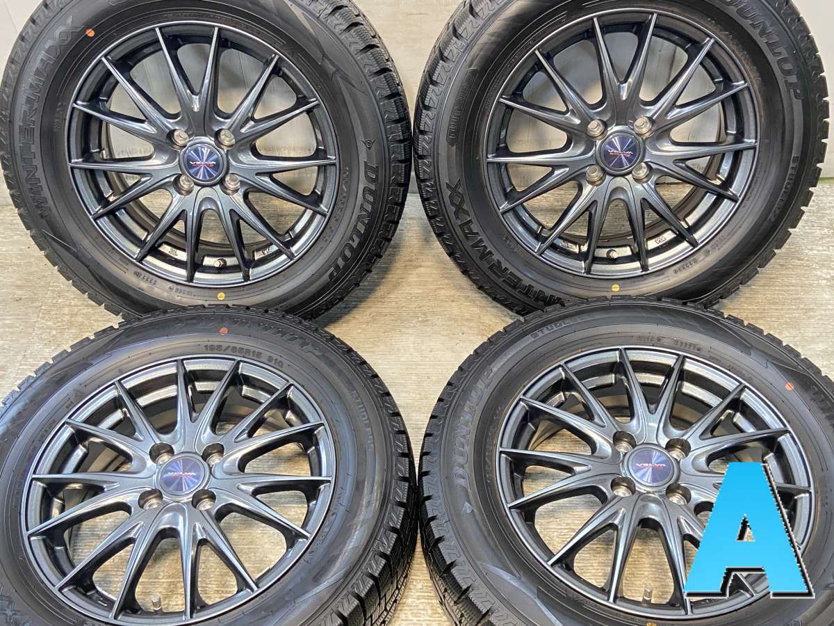 楽天市場】195/65r15 スタッドレス ホイール セット 中古（車用品｜車