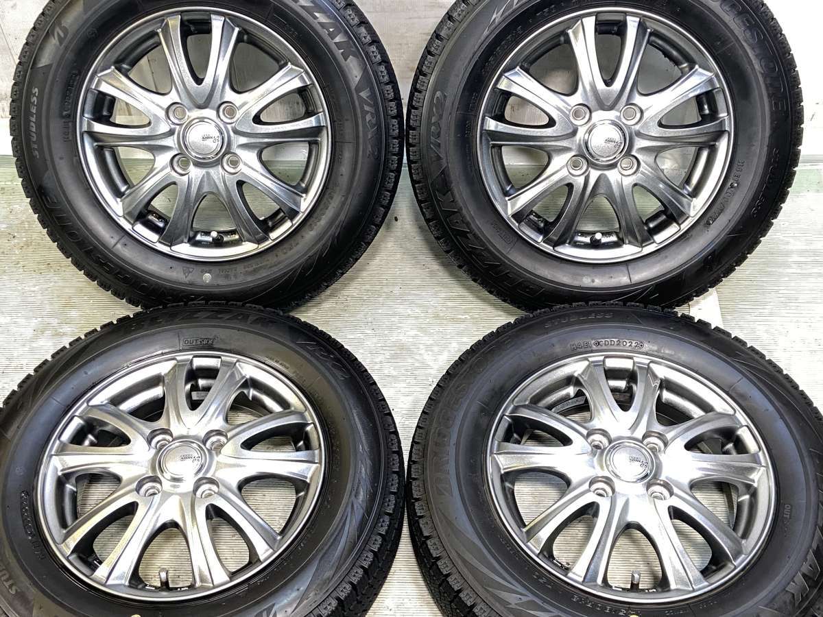 楽天市場】vrx2 145／80r13（スタッドレスタイヤ・ホイールセット