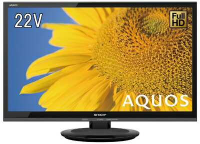 楽天市場】シャープ 22v型 液晶 テレビ aquos 2t-c22de-b ハイビジョン