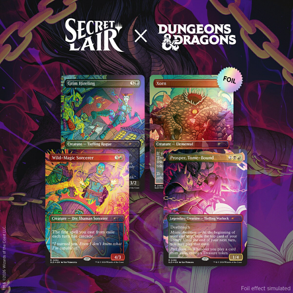 楽天市場】mtg secret lair（ブランドウィザーズ・オブ・ザ・コースト