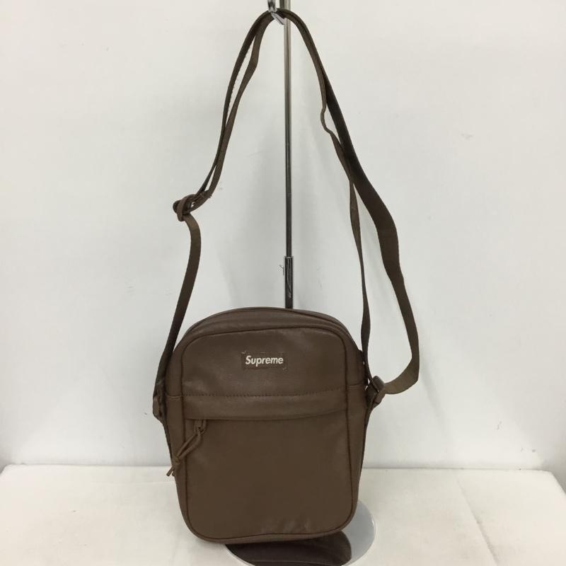 楽天市場】supreme ショルダー バッグ（カラーブラウン）（バッグ