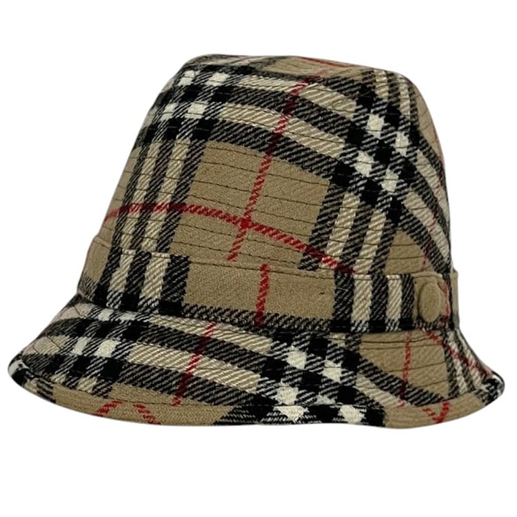 楽天市場】burberry 帽子 チェックの通販