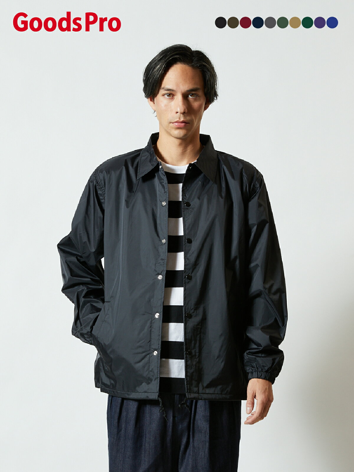 楽天市場】コーチジャケット stussy（サイズ（S/M/L）M）の通販