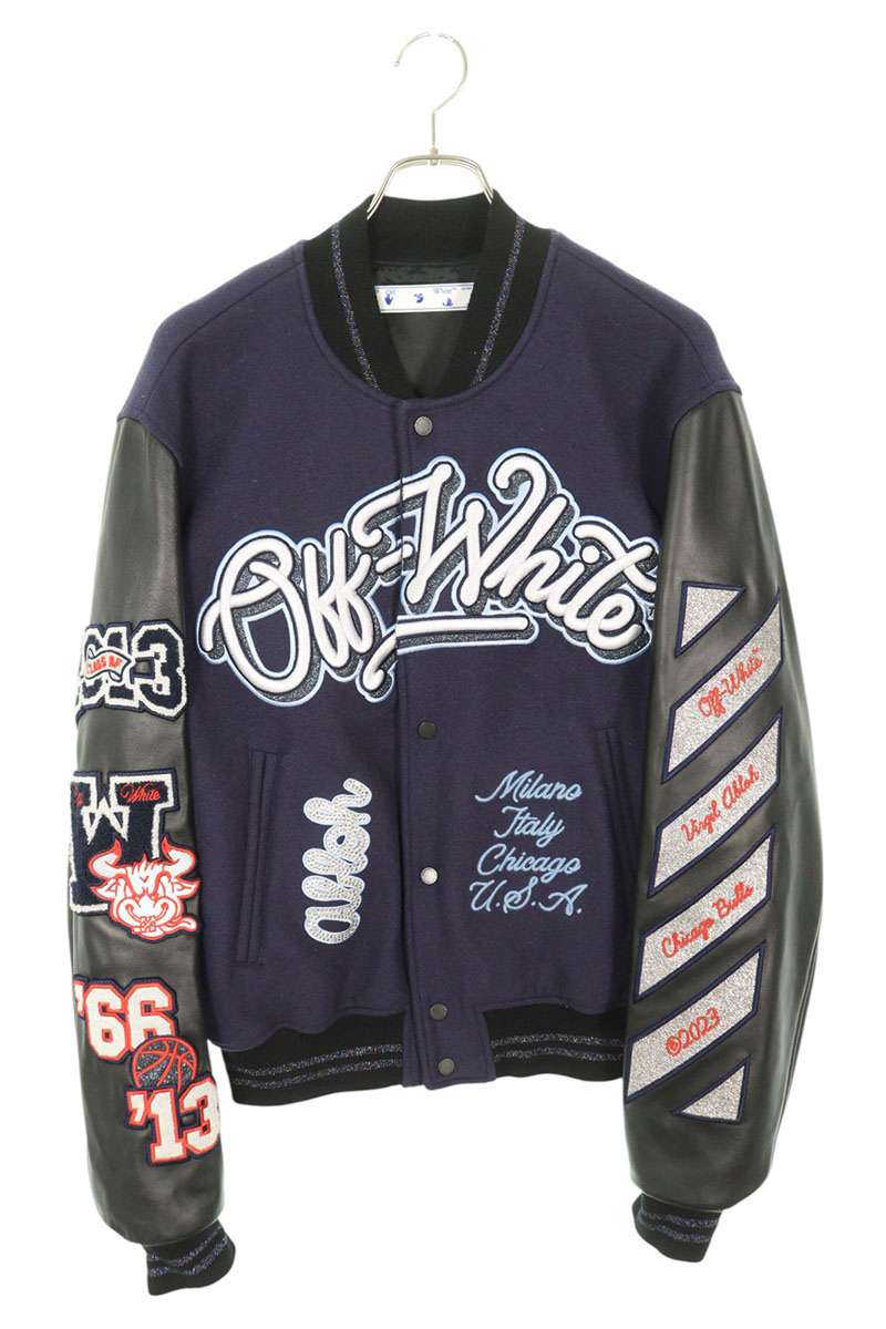 楽天市場】off－white スタジャン（メンズファッション）の通販