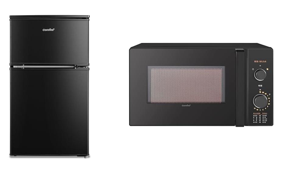 楽天市場】comfee' 冷蔵庫 小型 2ドア 90lの通販