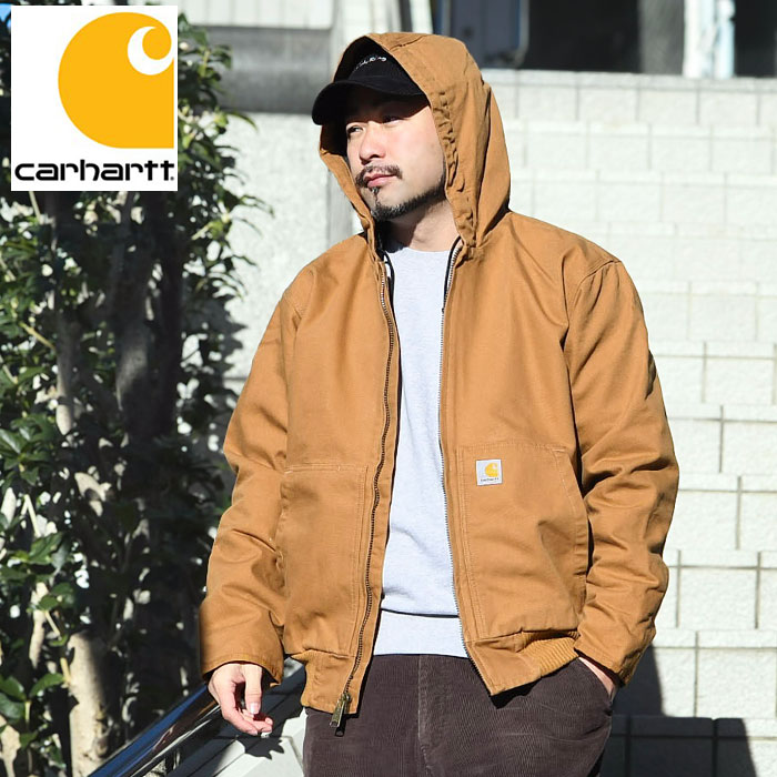楽天市場】carhartt active jacket（カラーブラウン）（メンズ