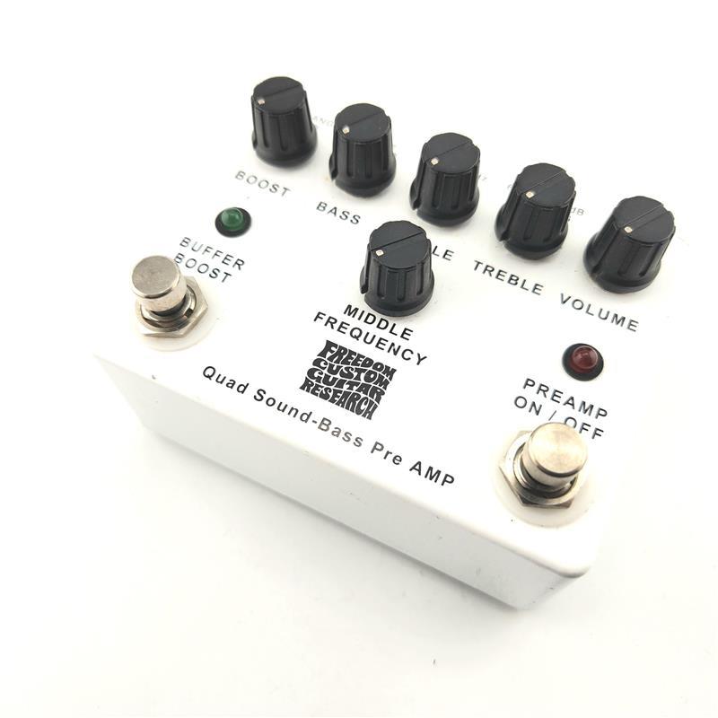 楽天市場】freedom custom guitar research quad sound bass pre ampの通販
