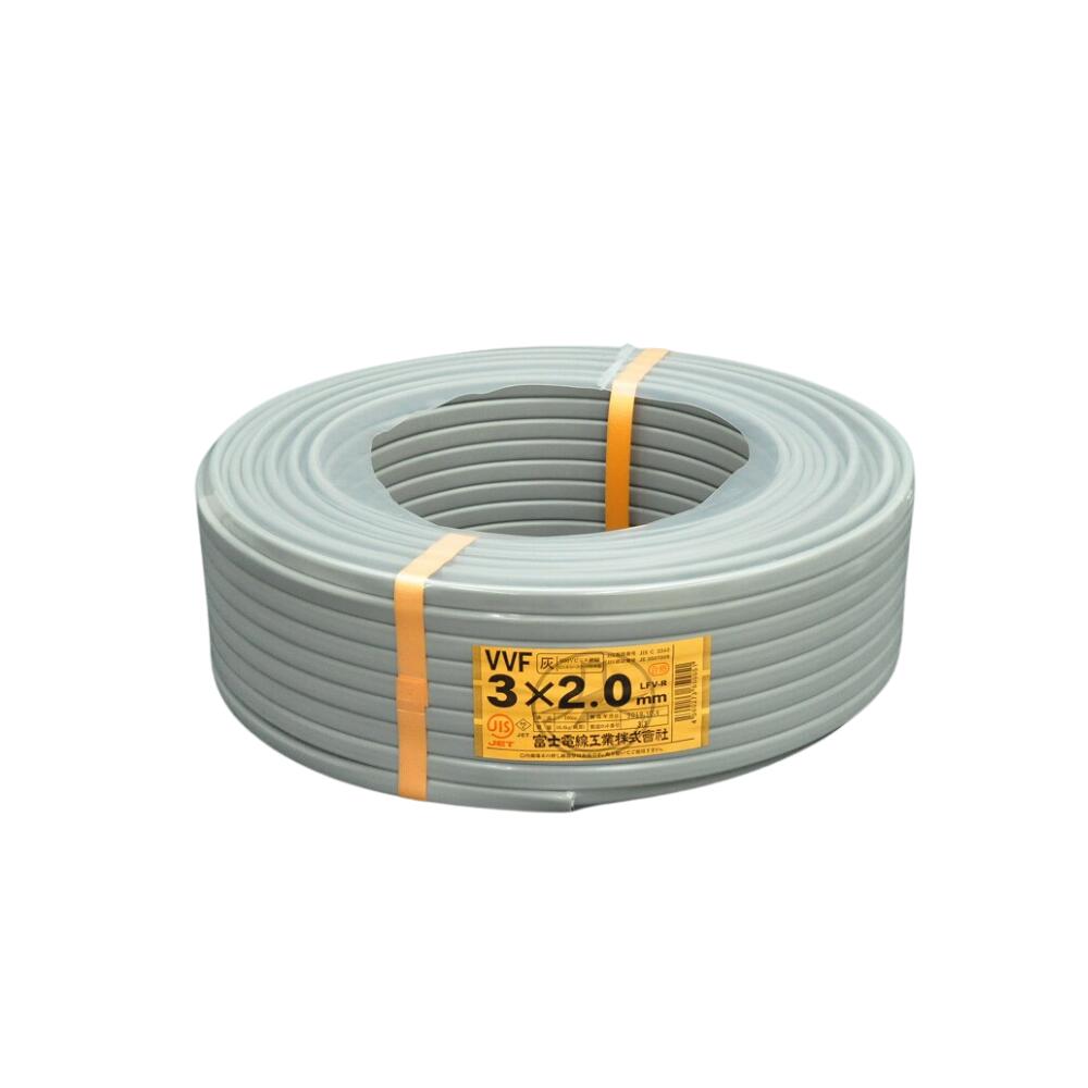 楽天市場】カワイvvf2.0×3c×100mの通販