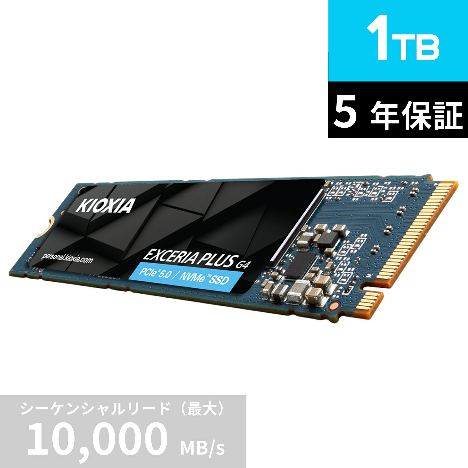 楽天市場】kioxia exceria plus nvme 1tbの通販