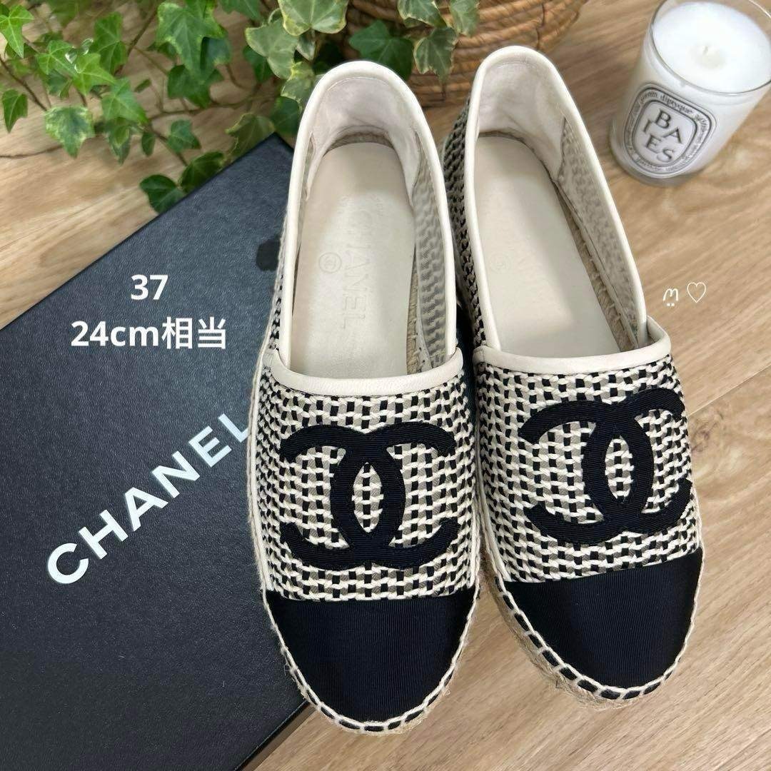 楽天市場】CHANEL シャネル エスパドリーユの通販
