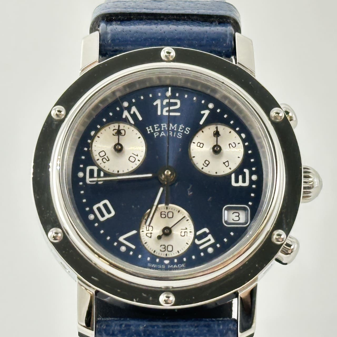 楽天市場】エルメス hermes クリッパー クロノグラフ cl1 310の通販