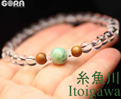 楽天市場】糸魚川翡翠 ブレスレットの通販