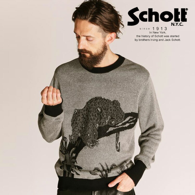 楽天市場】schott ショット（ニット・セーター｜トップス）：メンズ