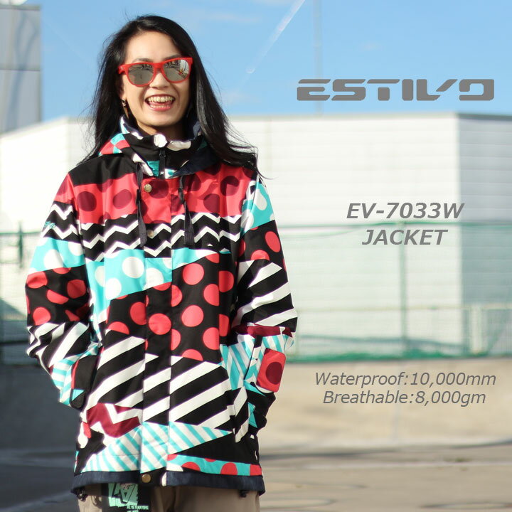 楽天市場】estivo ウェア（レディースウェア｜スノーボード用ウェア