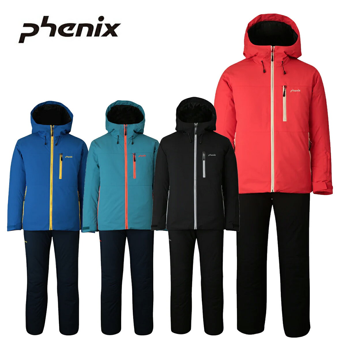 楽天市場】phenix スキーウェア（上下セット・つなぎ｜メンズウェア