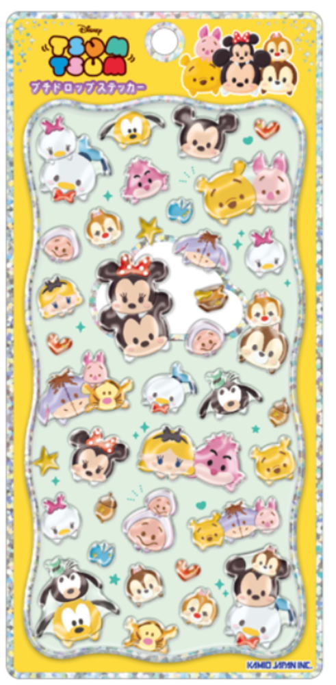 ディズニーのうるちゅるシール&プチドロップステッカーがここなら定価