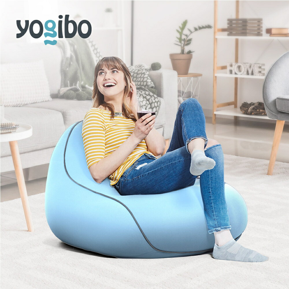 楽天市場】yogibo max アクアブルーの通販