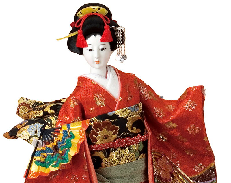 日本人形 尾山人形 人形単品 寿喜代作 雅 金らん 10号 【2024年度新作